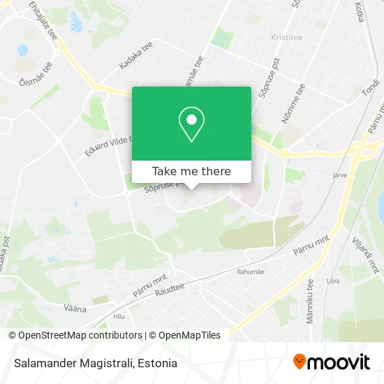 Карта Salamander Magistrali