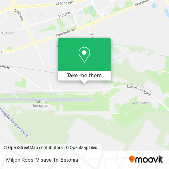 Карта Miljon Roosi Visase Tn