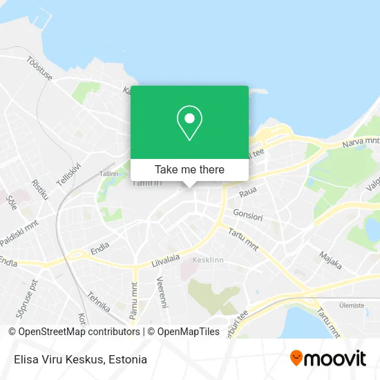 Карта Elisa Viru Keskus