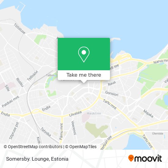 Somersby. Lounge map