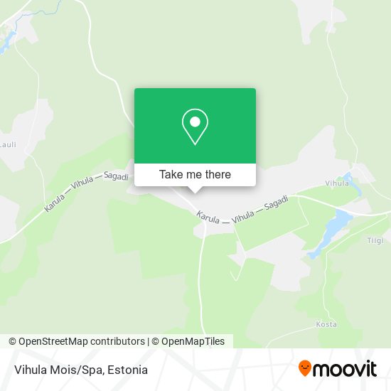 Карта Vihula Mois/Spa