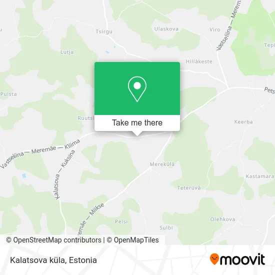 Карта Kalatsova küla