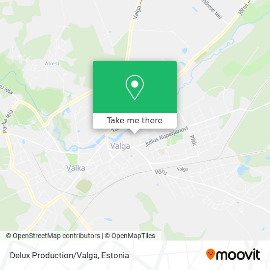 Delux Production/Valga map
