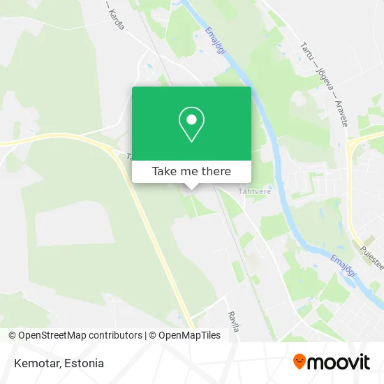 Карта Kemotar