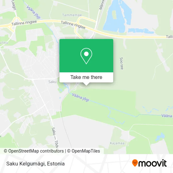 Saku Kelgumägi map