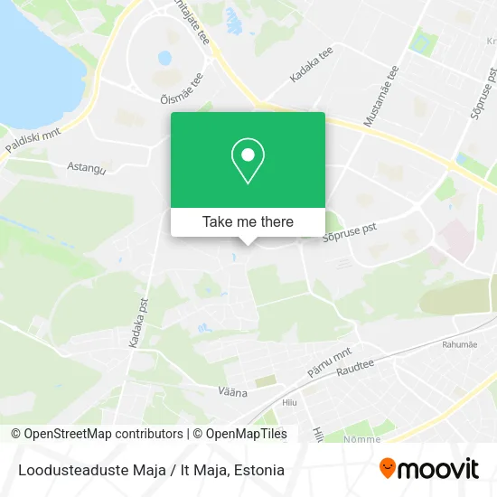 Loodusteaduste Maja / It Maja map