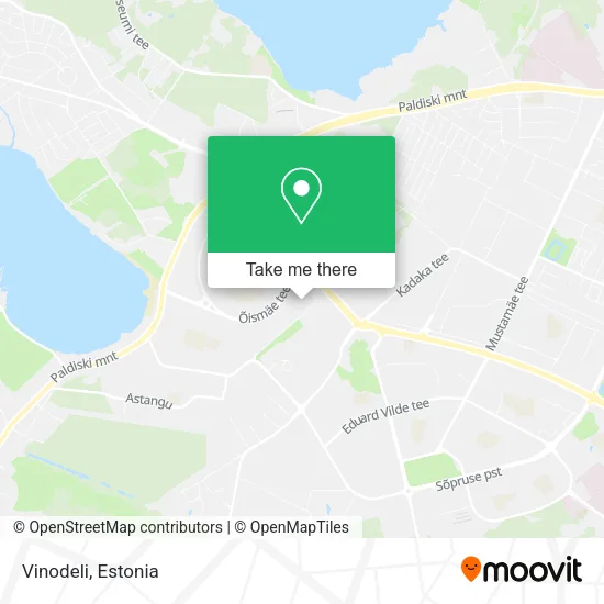 Карта Vinodeli