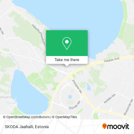 SKODA Jaahalli map