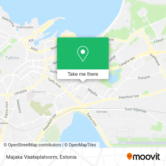 Карта Majaka Vaateplatvorm