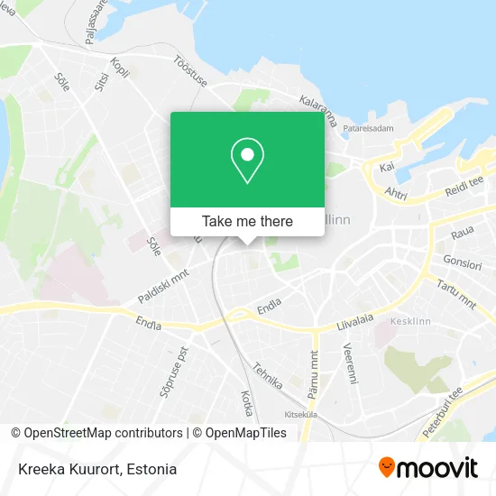 Kreeka Kuurort map