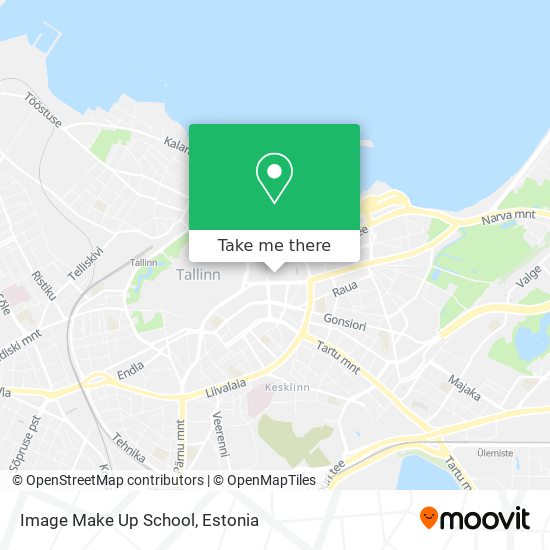 Image Make Up School map