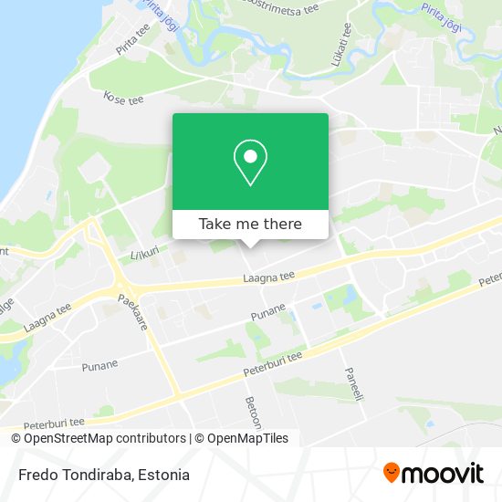 Fredo Tondiraba map