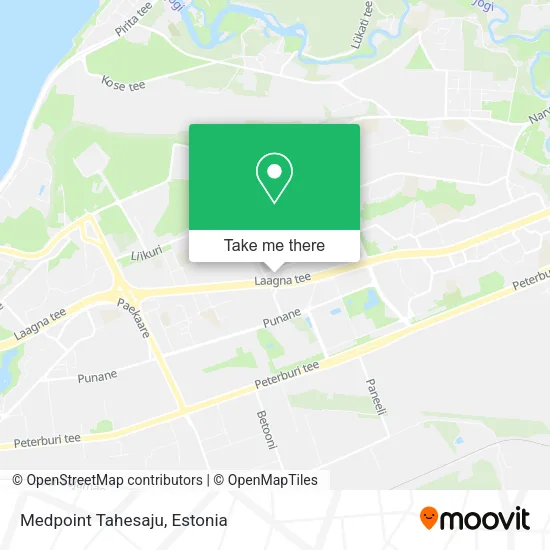 Карта Medpoint Tahesaju