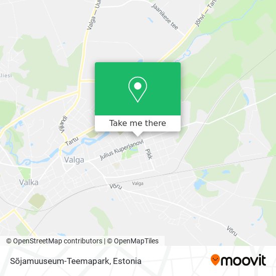 Sõjamuuseum-Teemapark map