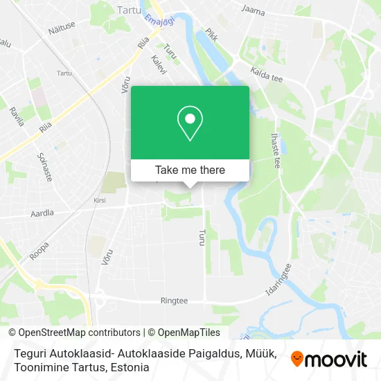 Teguri Autoklaasid- Autoklaaside Paigaldus, Müük, Toonimine Tartus map