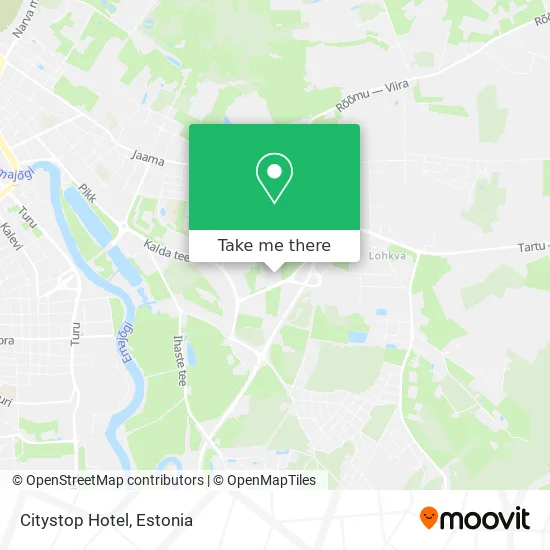 Карта Citystop Hotel