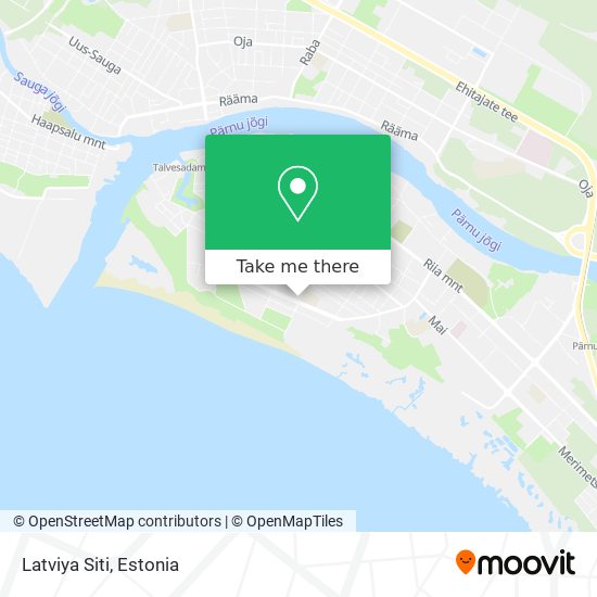 Карта Latviya Siti