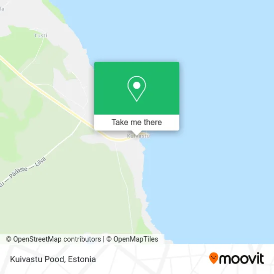 Карта Kuivastu Pood