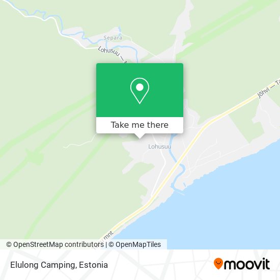 Elulong Camping map