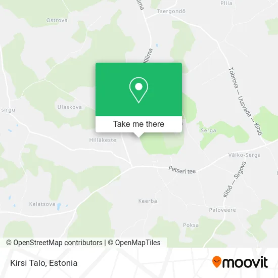 Карта Kirsi Talo