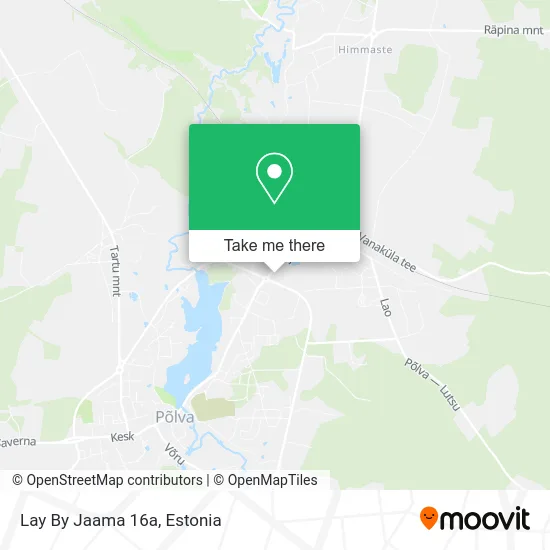 Карта Lay By Jaama 16a