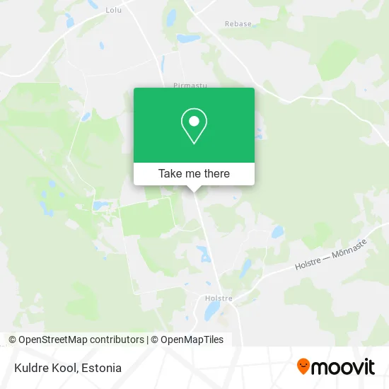 Карта Kuldre Kool