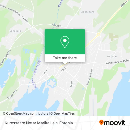 Kuressaare Notar Marika Leis map