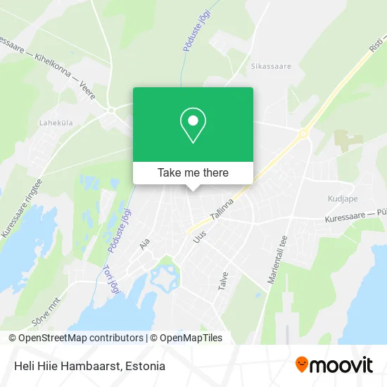 Карта Heli Hiie Hambaarst