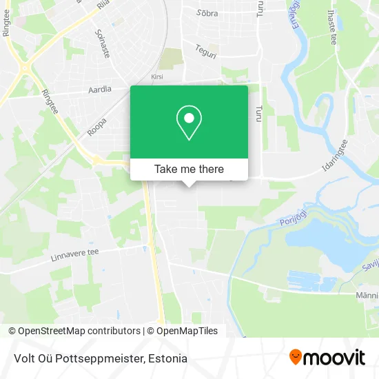 Volt Oü Pottseppmeister map