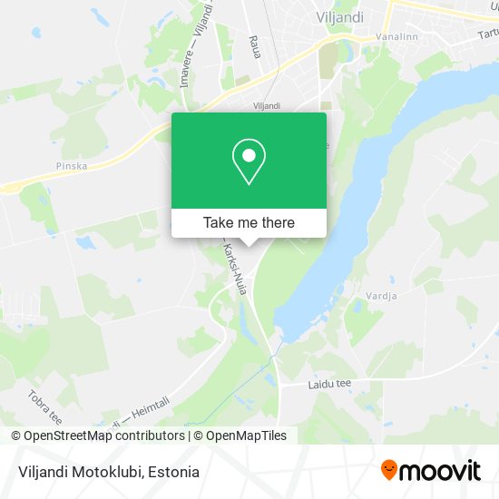 Viljandi Motoklubi map