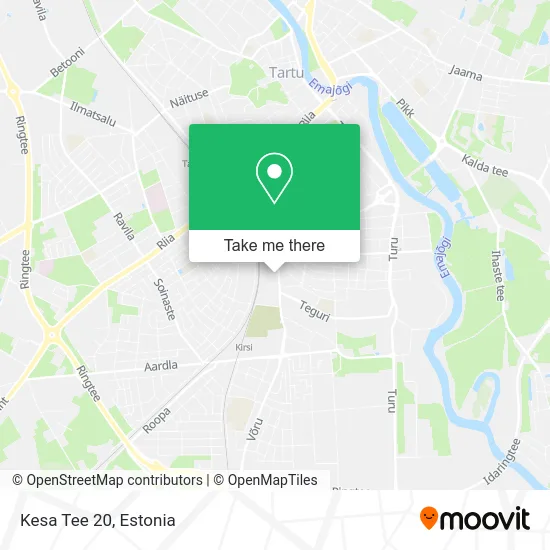 Карта Kesa Tee 20