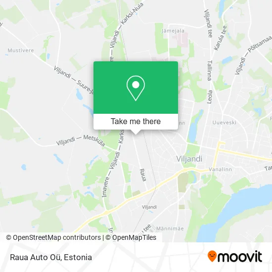 Raua Auto Oü map