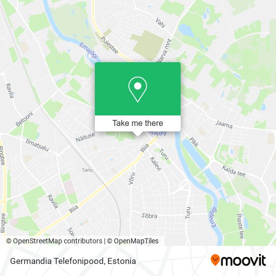 Germandia Telefonipood map