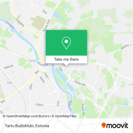 Карта Tartu Budoklubi