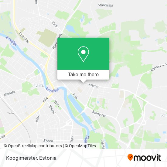 Koogimeister map