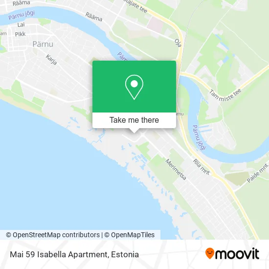 Карта Mai 59 Isabella Apartment