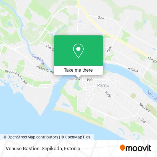 Карта Venuse Bastioni Sepikoda