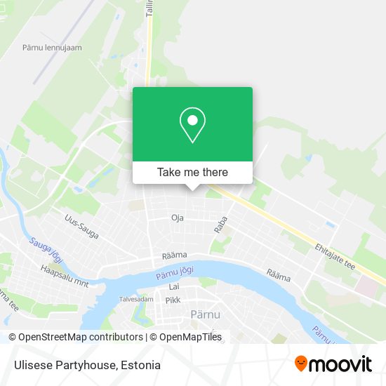 Ulisese Partyhouse map