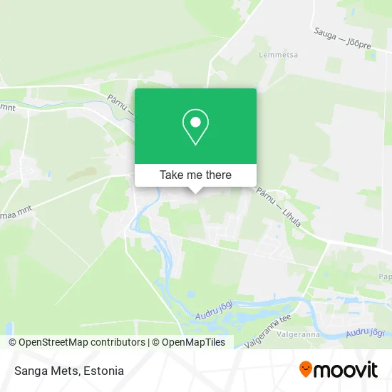 Карта Sanga Mets