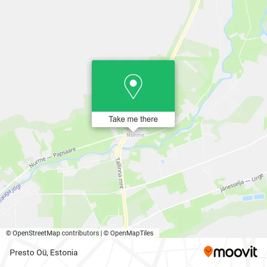 Карта Presto Oü