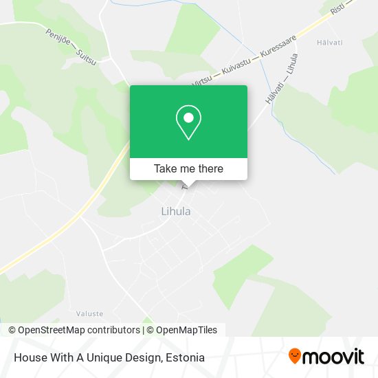 House With A Unique Design map