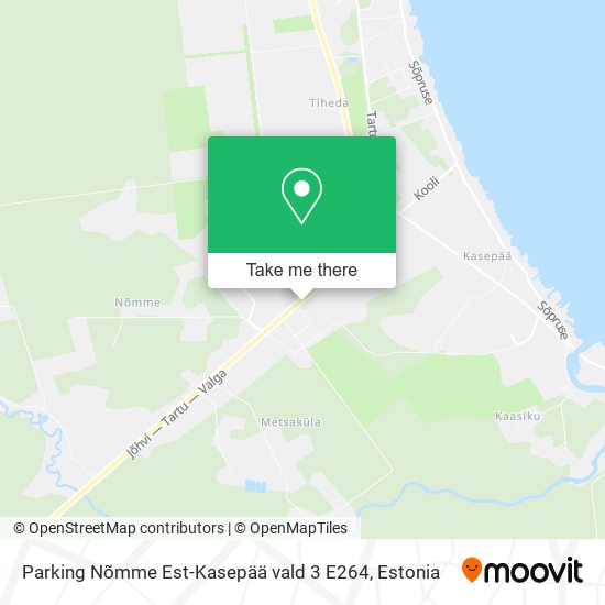 Карта Parking Nõmme Est-Kasepää vald 3 E264