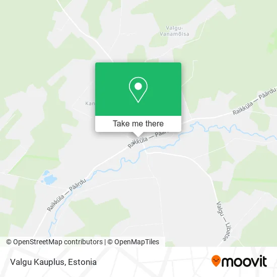 Valgu Kauplus map