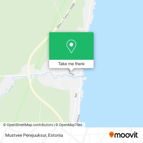 Карта Mustvee Perejuuksur