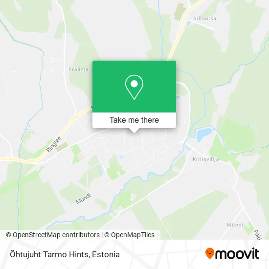 Карта Õhtujuht Tarmo Hints