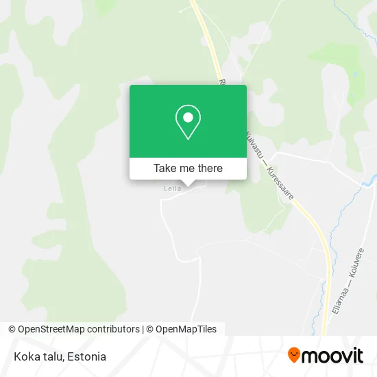 Карта Koka talu