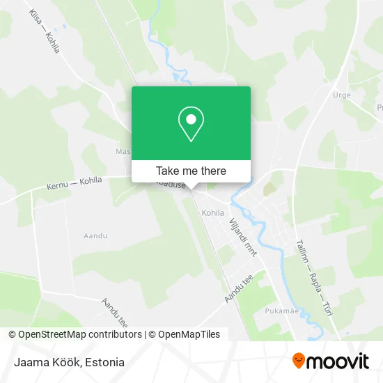 Карта Jaama Köök