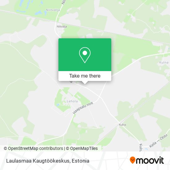 Карта Laulasmaa Kaugtöökeskus