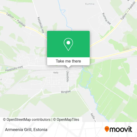 Карта Armeenia Grill