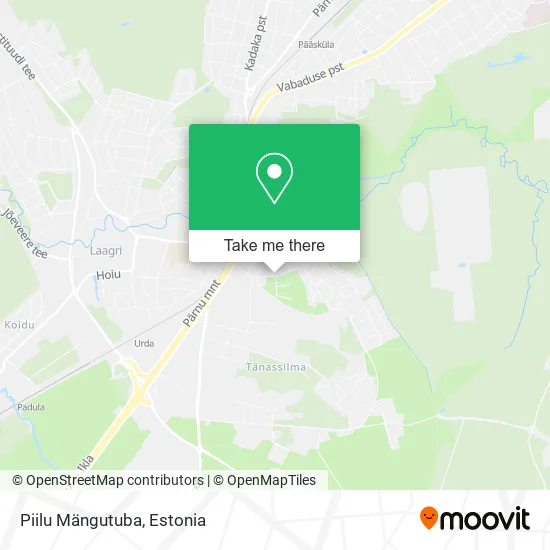 Карта Piilu Mängutuba